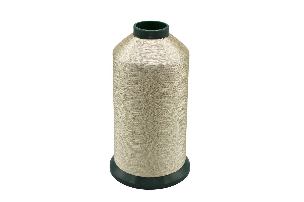Ultrapos G Metallic #G1, Lightest Gold 5500yds/cone – Elize USA