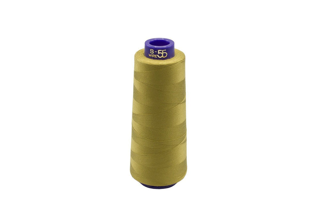 S-55 100% CUPRO Embroidery Thread, 20 Weight, #414 1100 yds/cone